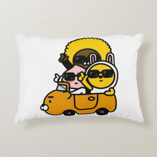 Kakao Friends Crew Dekokissen (Vorderseite)