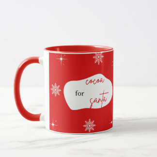 Kakao für den Santa Tasse