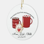 Kakao für drei keramik ornament (Links)