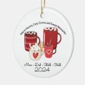 Kakao für vier keramik ornament (Links)