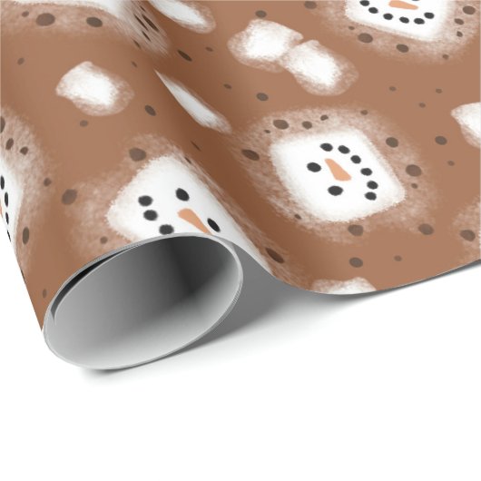 Kakao Geschenkpapier (Rolleneckpunkt)