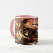 KAKAO - HEISSE SCHOKOLADE TASSE (Vorderseite Links)
