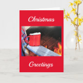 ***Kakao-Kakao-Kakao-KRISTMAS WISH*** Karte (Gelbe Blume)