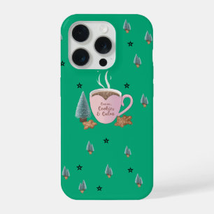 Kakao, Kekse & Ruhe – Pastel-Weihnachts-T-Shirt iPhone 15 Pro Hülle