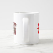 Kakao-Meter Jumbo-Tasse (Rückseite)