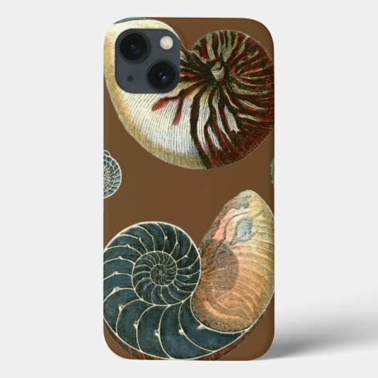 Kakao-Muschel Case-Mate iPhone Hülle (Rückseite)