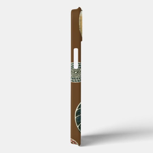 Kakao-Muschel Case-Mate iPhone Hülle (Rückseite / Rechts)