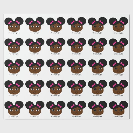 Kakao-Süssen Geschenkpapier (Flach)