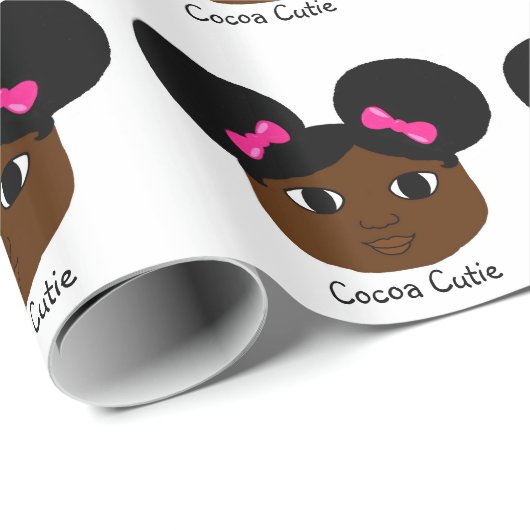 Kakao-Süssen Geschenkpapier (Rolleneckpunkt)