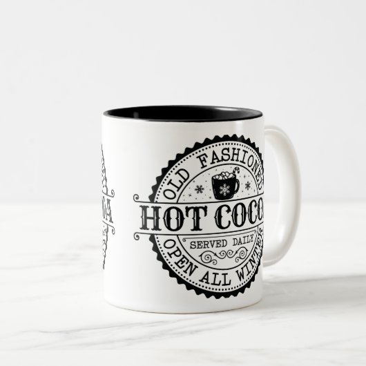 Kakao-Tasse Zweifarbige Tasse (VorderseiteRechts)