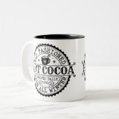 Kakao-Tasse Zweifarbige Tasse (Vorderseite Links)