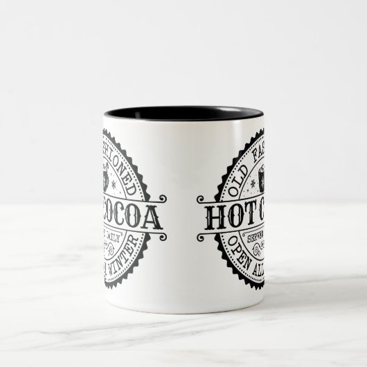 Kakao-Tasse Zweifarbige Tasse (Mittel)