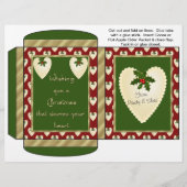 Kakao, Tee, Cider Packet Weihnachtsliebhaber Flyer (Vorne)