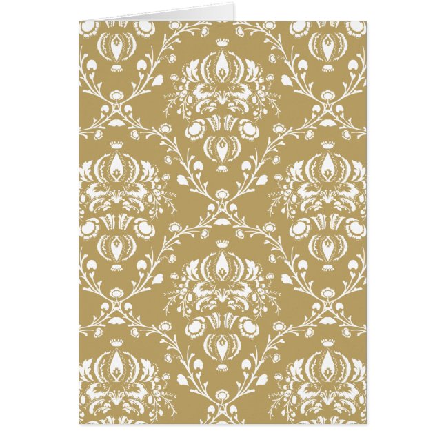 Kakao und Creme Damask (Vorne)