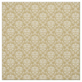 Kakao und Creme Damask Stoff (Muster)