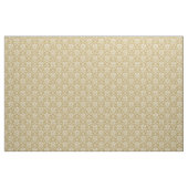 Kakao und Creme Damask Stoff (Fat Quarter (45,7 x 55,9 cm))