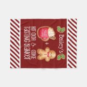 Kakao und Kochgeschmack Fleecedecke (Vorderseite (Horizontal))