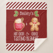 Kakao und Kochgeschmack Sherpadecke (Vorderseite)