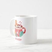 Kakao und Lebkuchen Kaffeetasse (Vorderseite Links)