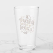 Kakao- und Schokoladendesign Glas (Rückseite)