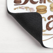 Kakao- und Schokoladendesign Mousepad (Ecke)