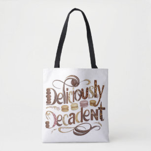 Kakao- und Schokoladendesign Tasche