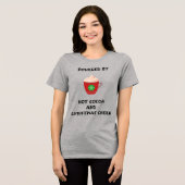 Kakao und Weihnachten Tri-Blend Shirt (Vorderseite voll)
