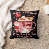 Kakao und Weihnachtsfilme Kissen (Decke)