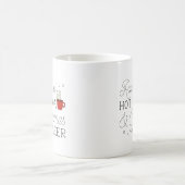 Kakao und Weihnachtsgeschenk Kaffeetasse (Mittel)