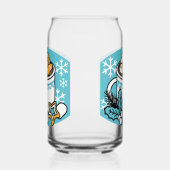 Kakao und Wintergarten - Schneefall-Kakaoanrufe Dosenglas (Rechts)