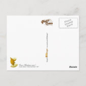 Kakao - Vintage Abbildung Postkarte (Rückseite)