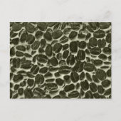 Kakaobohnen Postkarte (Vorderseite)