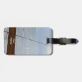 Kakaoflöte Gepäckanhänger (Rückseite horizontal)