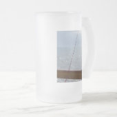 Kakaoflöte Mattglas Bierglas (VorderseiteRechts)