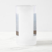 Kakaoflöte Mattglas Bierglas (Mittel)