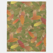 Kakaofrüchte Fleecedecke (Vorderseite)