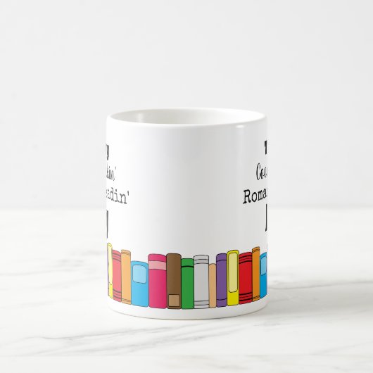 Kakaogetränk, Romantik Leselager Bücherregal Kaffeetasse (Mittel)