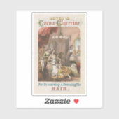 Kakaoglyzerin von Hovey, Circa 1860 Aufkleber (Blatt)