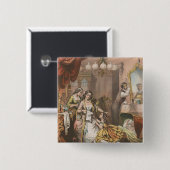 Kakaoglyzerin von Hovey, Circa 1860 Button (Vorne & Hinten)