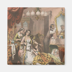 Kakaoglyzerin von Hovey, Circa 1860 Magnet