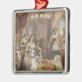 Kakaoglyzerin von Hovey, Circa 1860 Ornament Aus Metall (Links)