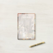 Kakaoglyzerin von Hovey, Circa 1860 Post-it Klebezettel (Auf Schreibtisch)