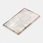 Kakaoglyzerin von Hovey, Circa 1860 Post-it Klebezettel (angewinkelt)