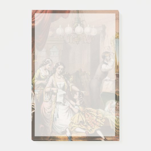 Kakaoglyzerin von Hovey, Circa 1860 Post-it Klebezettel (Vorderseite)