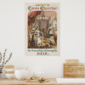 Kakaoglyzerin von Hovey, Circa 1860 Poster (Küche)