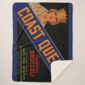 Kakaokennzeichen der Königin der 1930er Jahre Sherpadecke (Vorderseite)