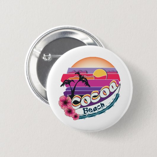 Kakaostrand Button (Vorne & Hinten)