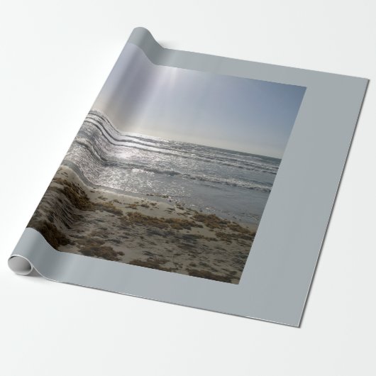 Kakaostrand. Florida Wrapping Paper Geschenkpapier (Ungerollt)