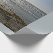 Kakaostrand. Florida Wrapping Paper Geschenkpapier (Ecke)