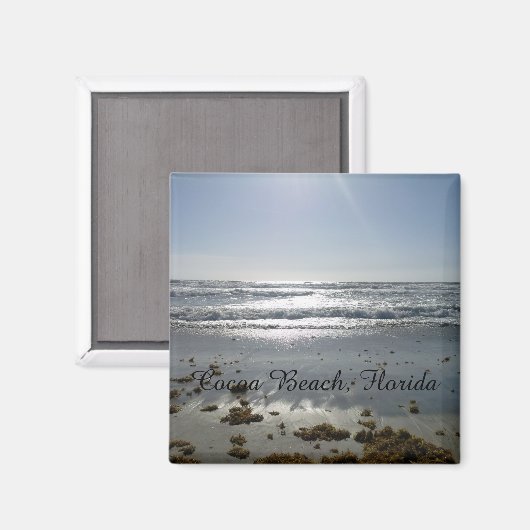 Kakaostrand Magnet (Vorderseite/Rückseite)